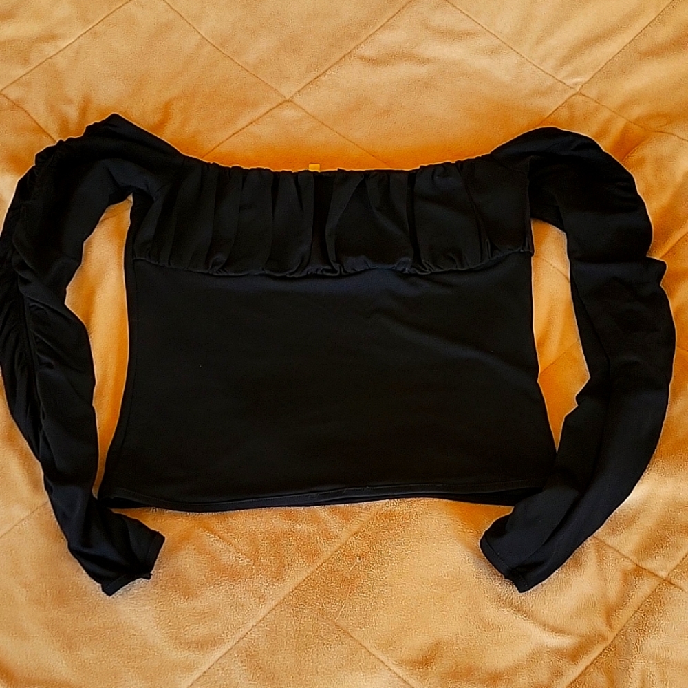 Catherine Malandrino off the shoulders top,sz 6 - Picture 1 of 3